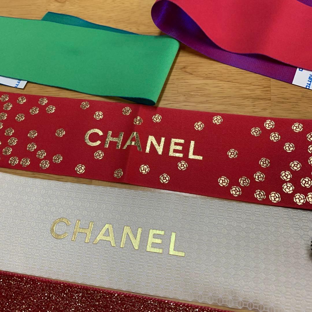 シャネルワイドリボン19点