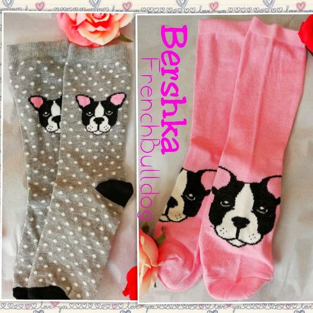ベルシュカ 新品フレンチブルドック ソックス2足◼◆あまりに可愛い過ぎと大反響