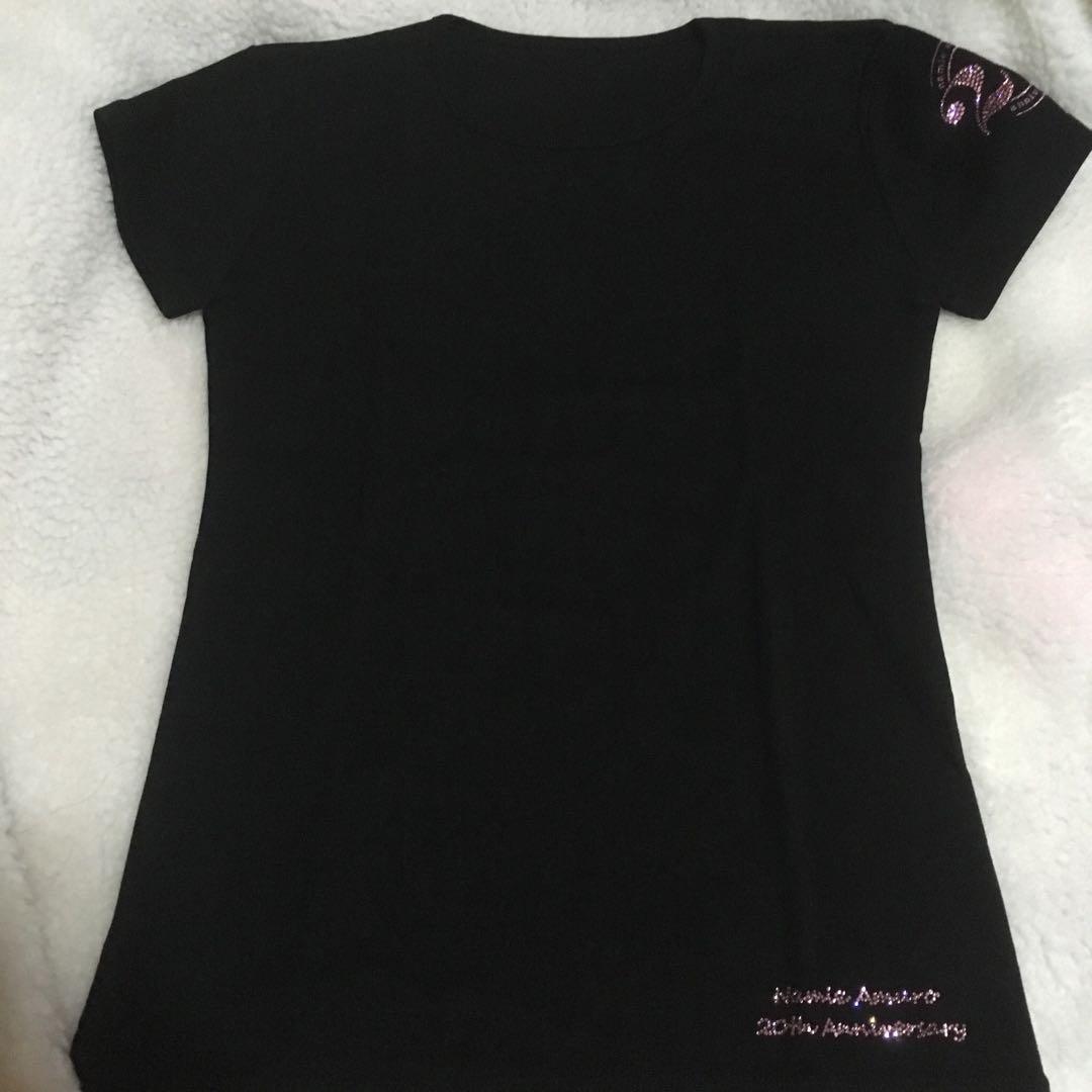 新品 非売品 当選品 レア安室奈美恵　20周年 WOWOW Tシャツ クリスタル