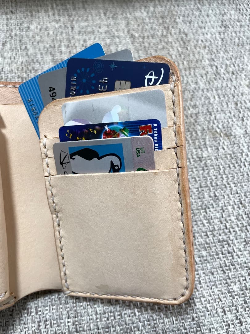 ヌメ革ハード極厚バイカーズウォーレットBOX