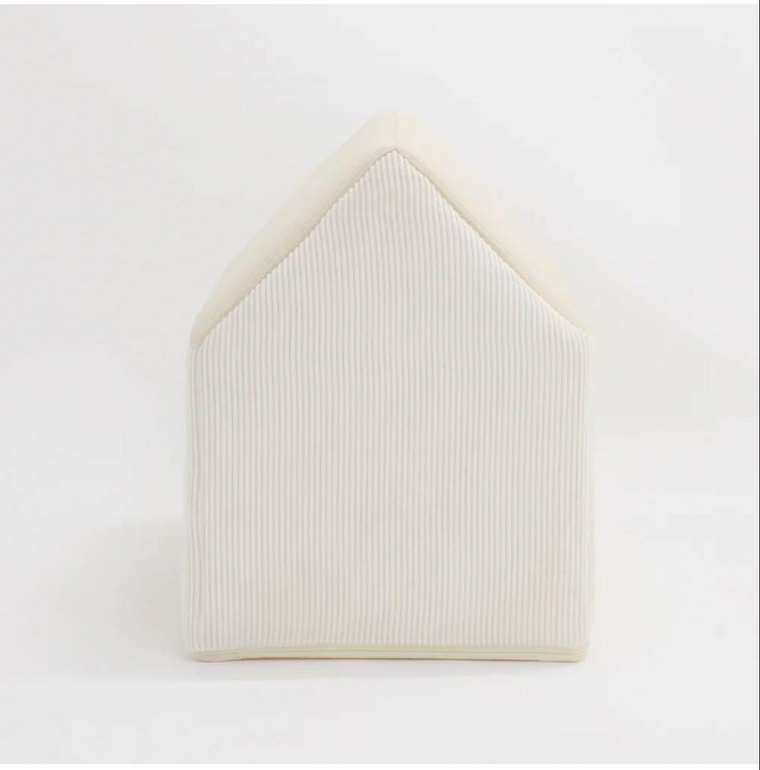 Moncheri ナチュラル小窓付きコーデュロイペットハウス