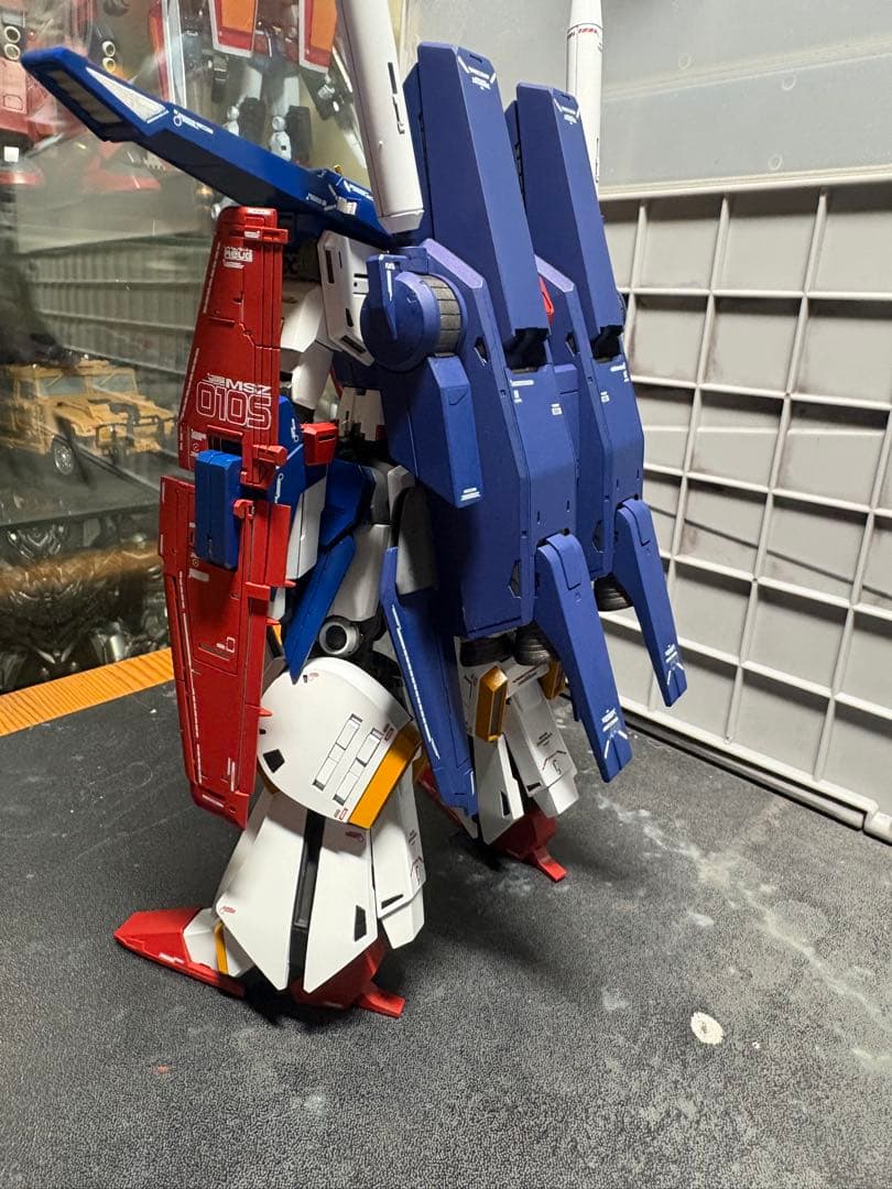 ガンプラMG 1/100ver ka強化型ZZ ガンダム完成品
