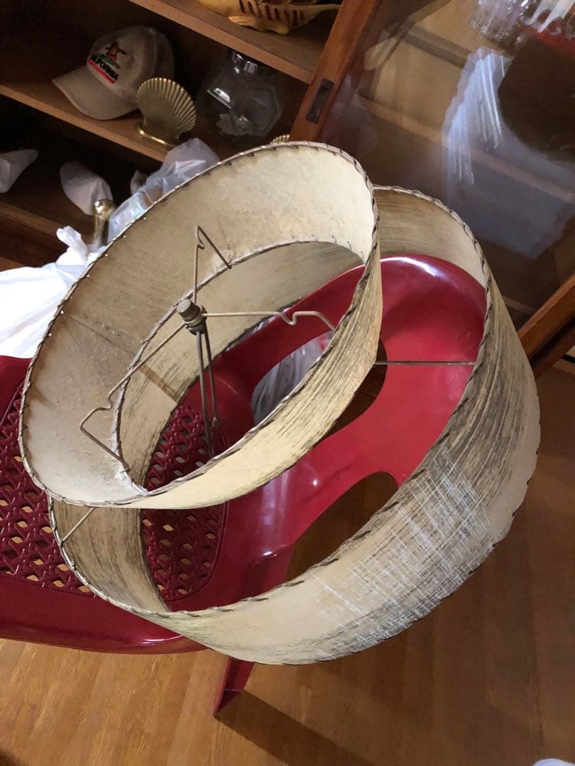 ランプシェード　アメリカ　USA製　50s ミッドセンチュリー　マジェスティック