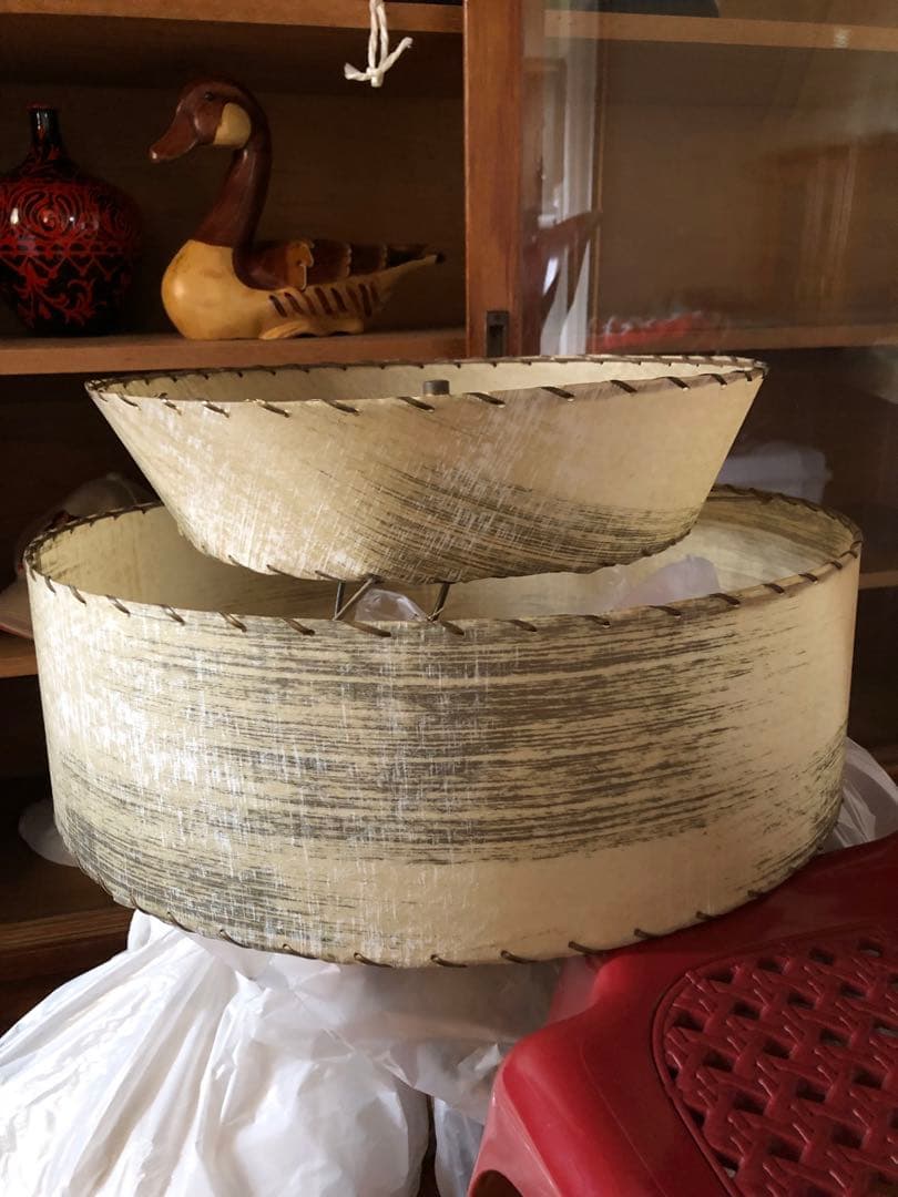 ランプシェード　アメリカ　USA製　50s ミッドセンチュリー　マジェスティック