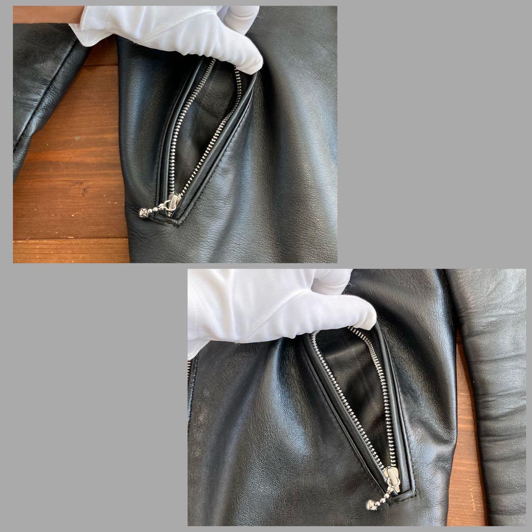 【希少・極美品】甲本ヒロト着‼︎英国製ライダース666LJM-15size :S♬