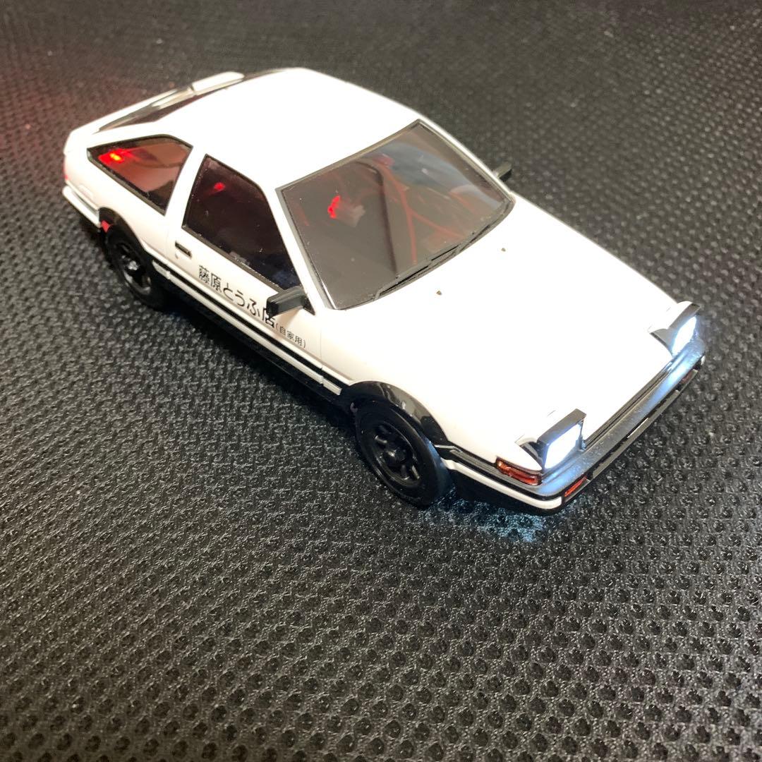 京商ミニッツ　MFゴースト86、頭文字Dスプリンタートレノ、カマロ、LEDセット