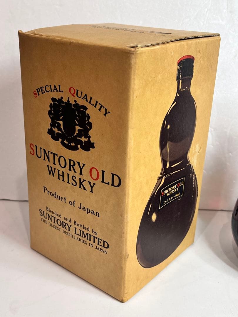 希少　サントリー オールド 祝大阪築城400年祭　ひょうたん型ボトル720ml