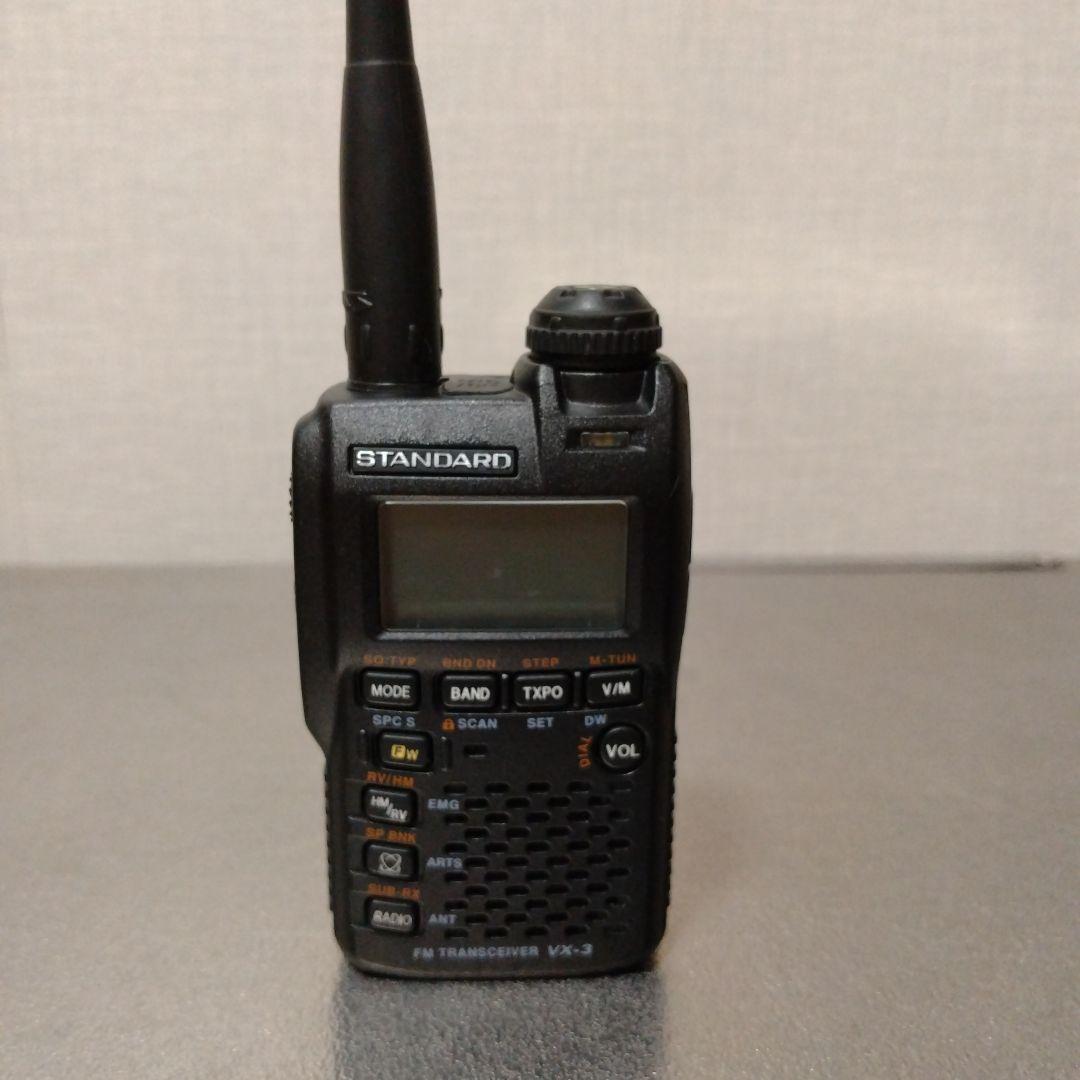 受信機 STANDARD FM TRANSCIEVER VX-3