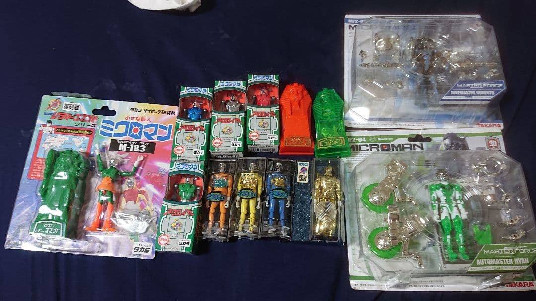 ミクロマン　13個セット