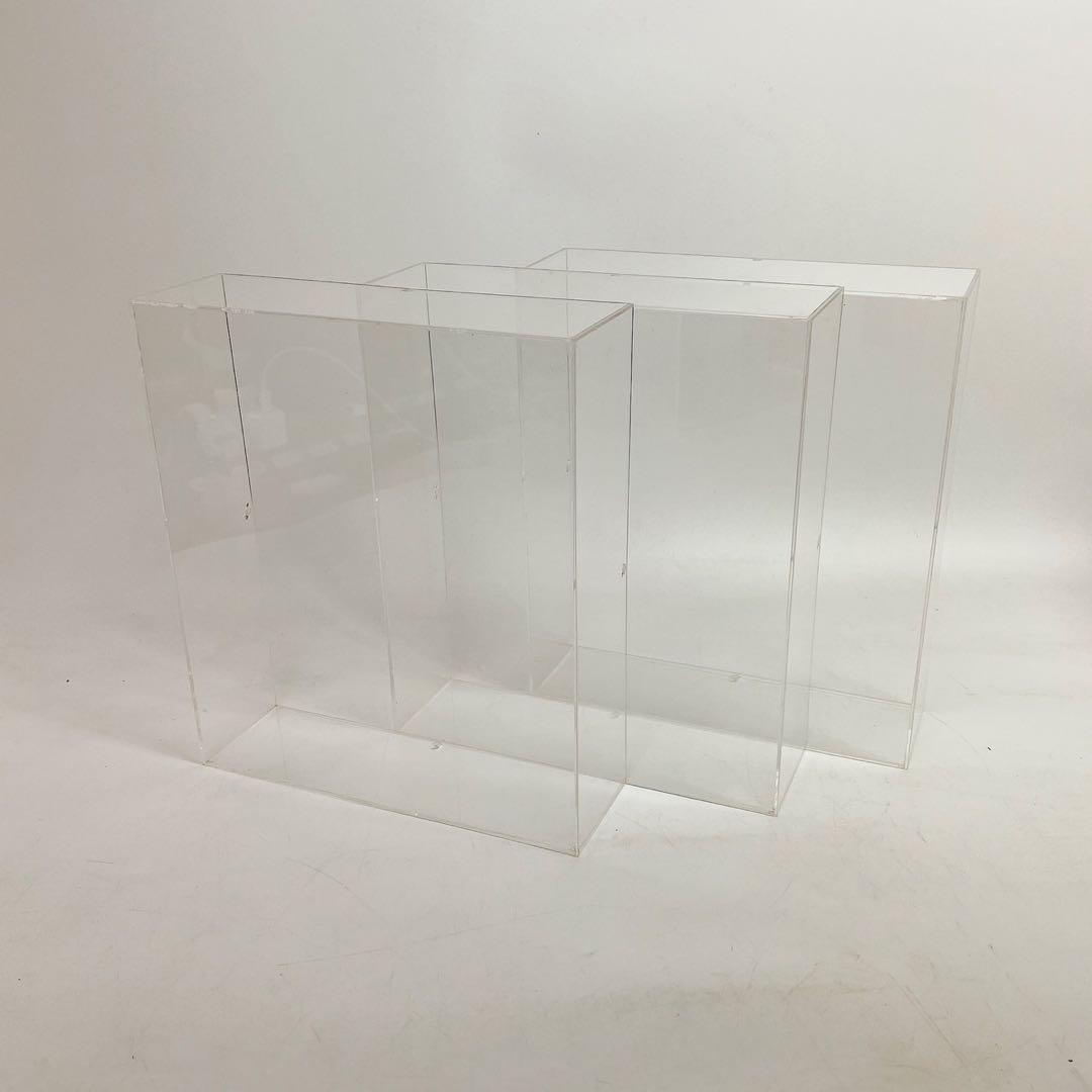 油彩 キャンバス 立体額 アクリルケース アクリルボックス　3個セット ボックス