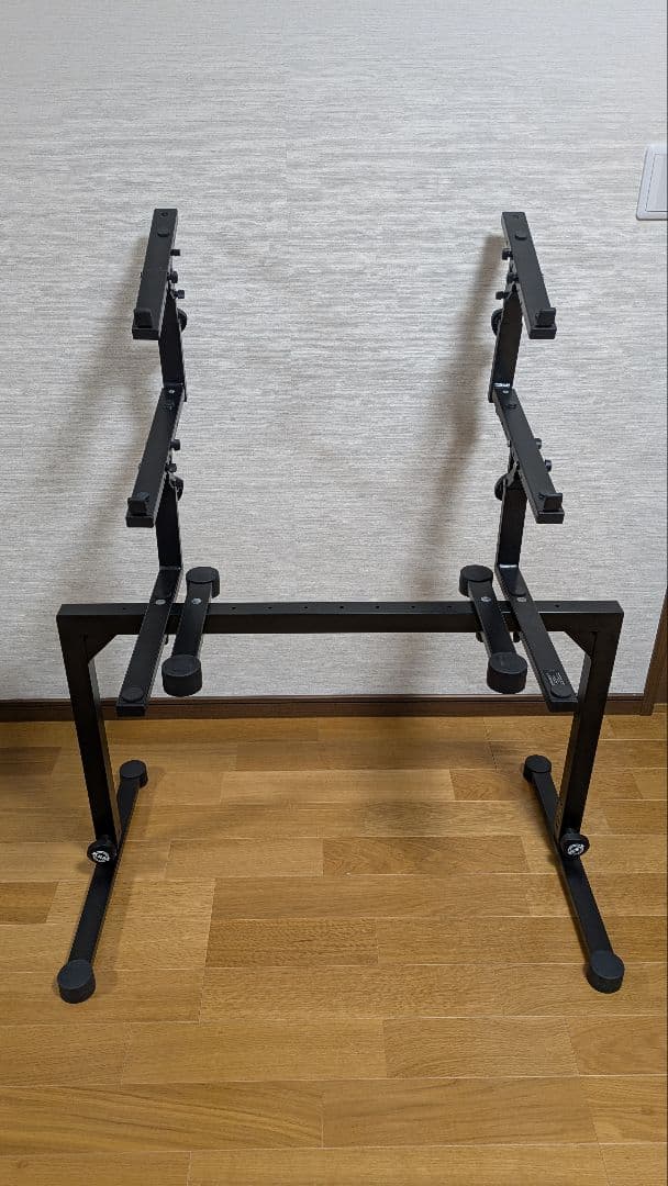 【最終価格】K&M キーボードスタンド Omega 3段(オマケ付)