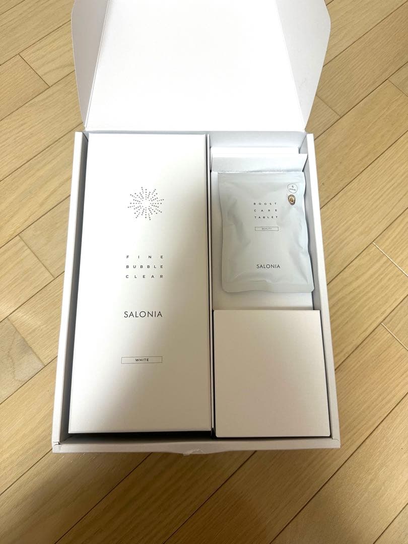 SALONIA ホワイト シャワーヘッド