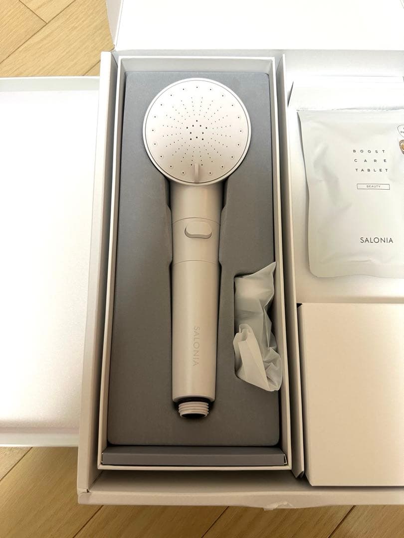 SALONIA ホワイト シャワーヘッド