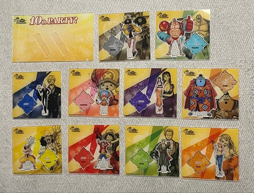 10th PARTY! トレーディングアクリルスタンド