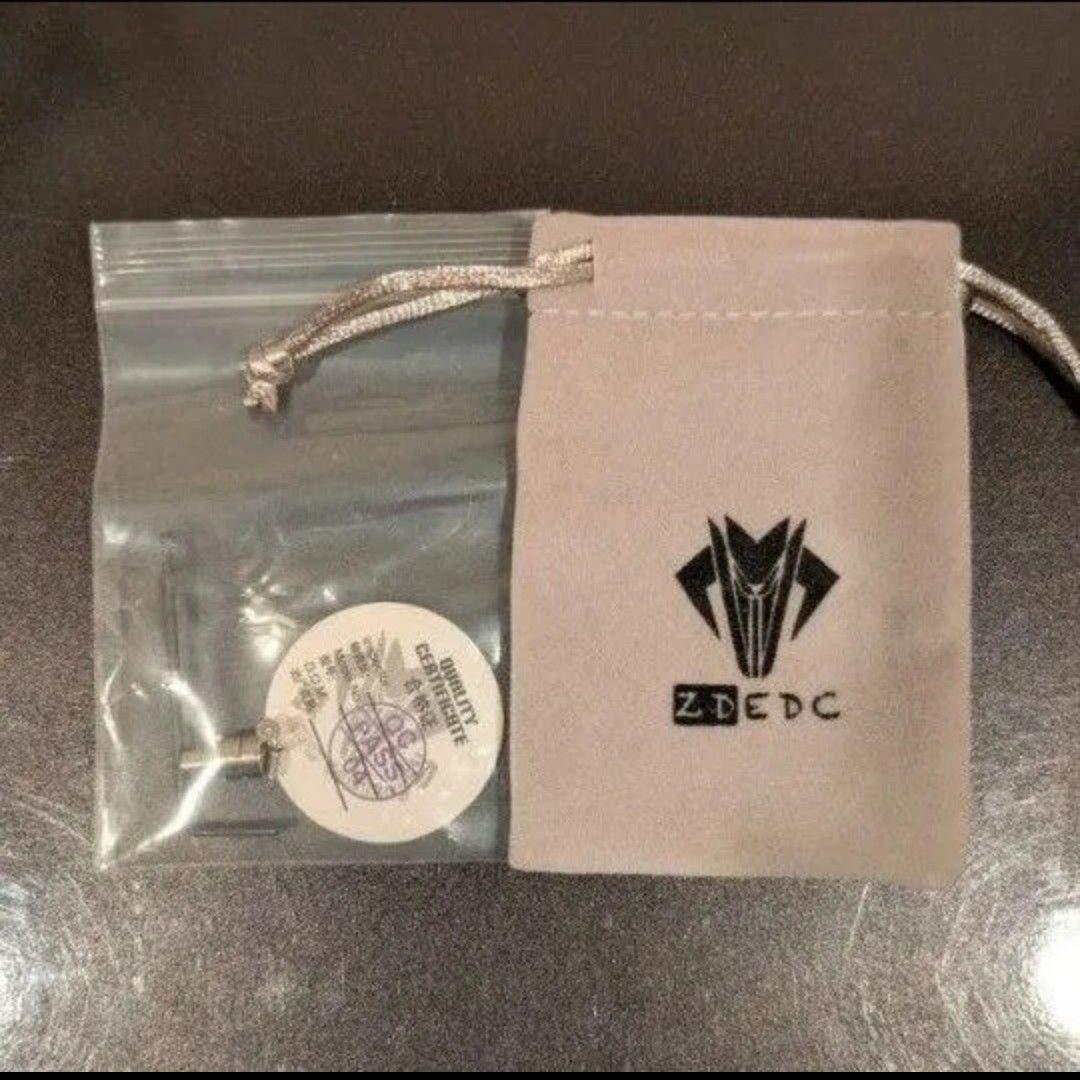 「正規品」ZD EDC Z2　サンドブラスト　音叉スライダー　フィジェットトイ