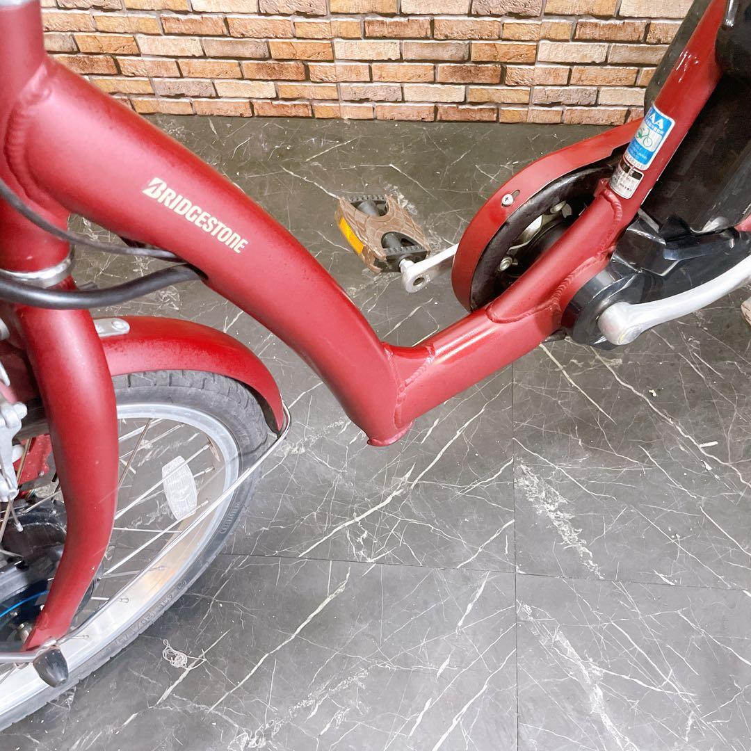 引き取り価格【31】電動 ブリヂストン RAKUTTO ラクット ワインレッド