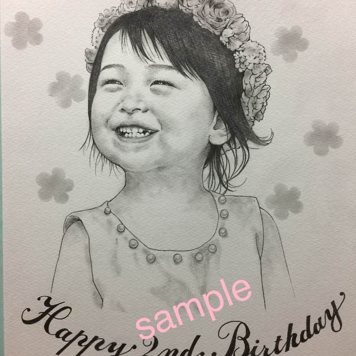 似顔絵イラストオーダー sampleページ♡