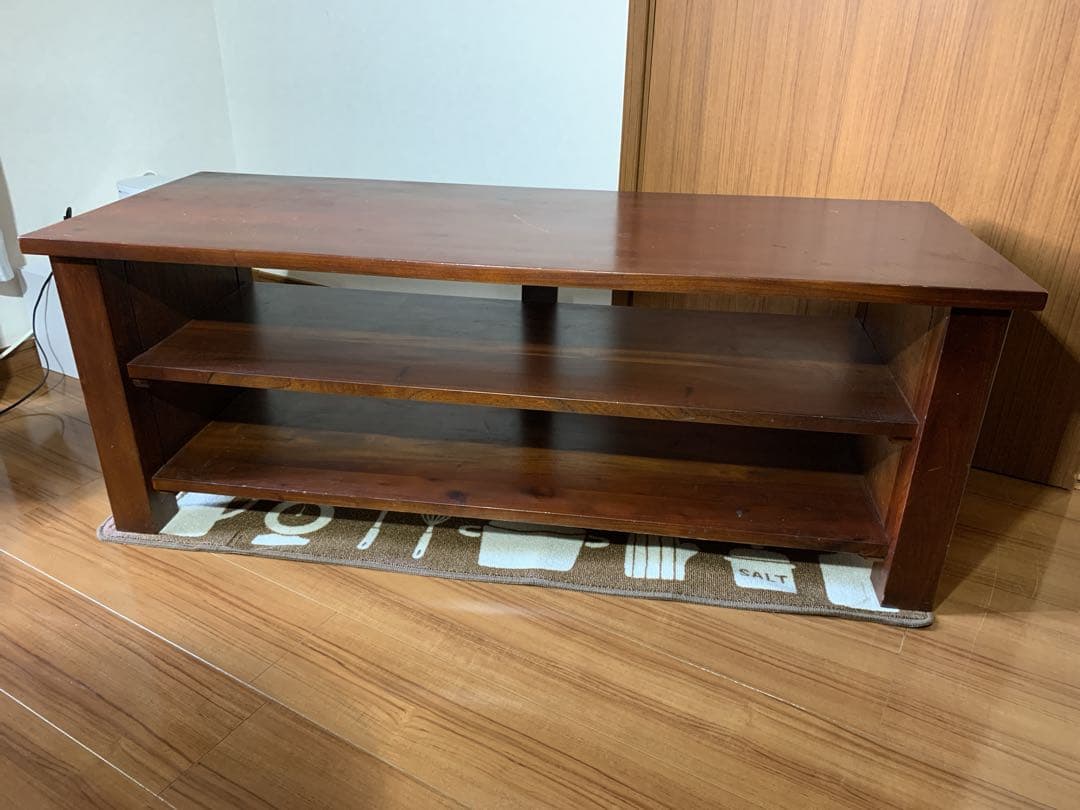 テレビ台 120センチ 木製 中古品 送料込