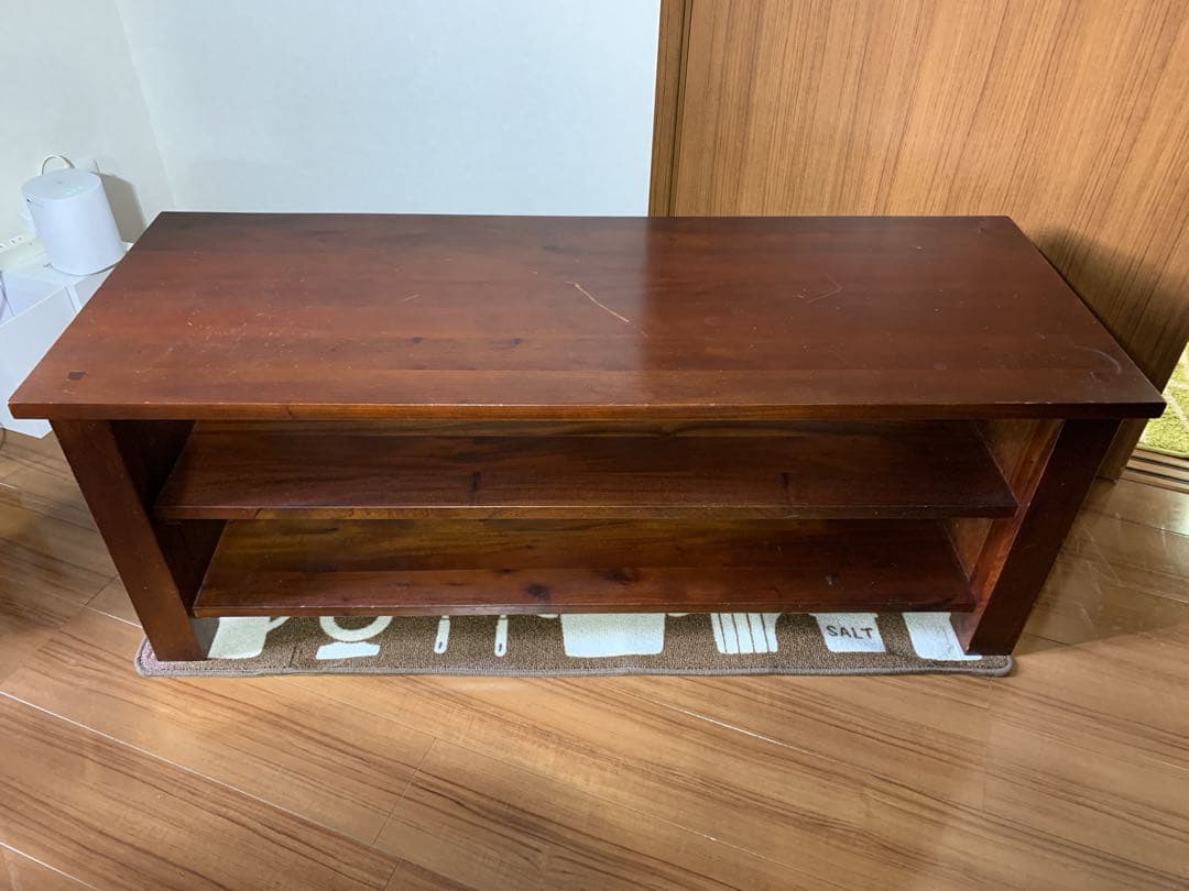 テレビ台 120センチ 木製 中古品 送料込
