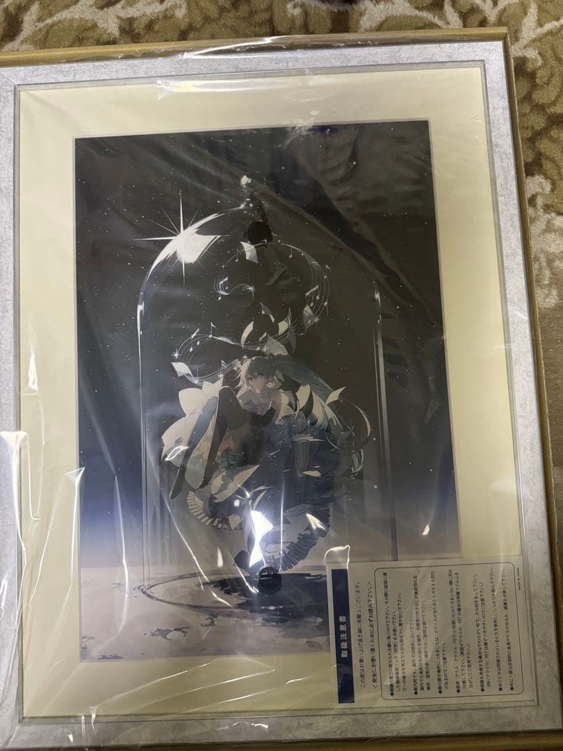 初音ミク　イラスト　RELLA asteroid 複製原画