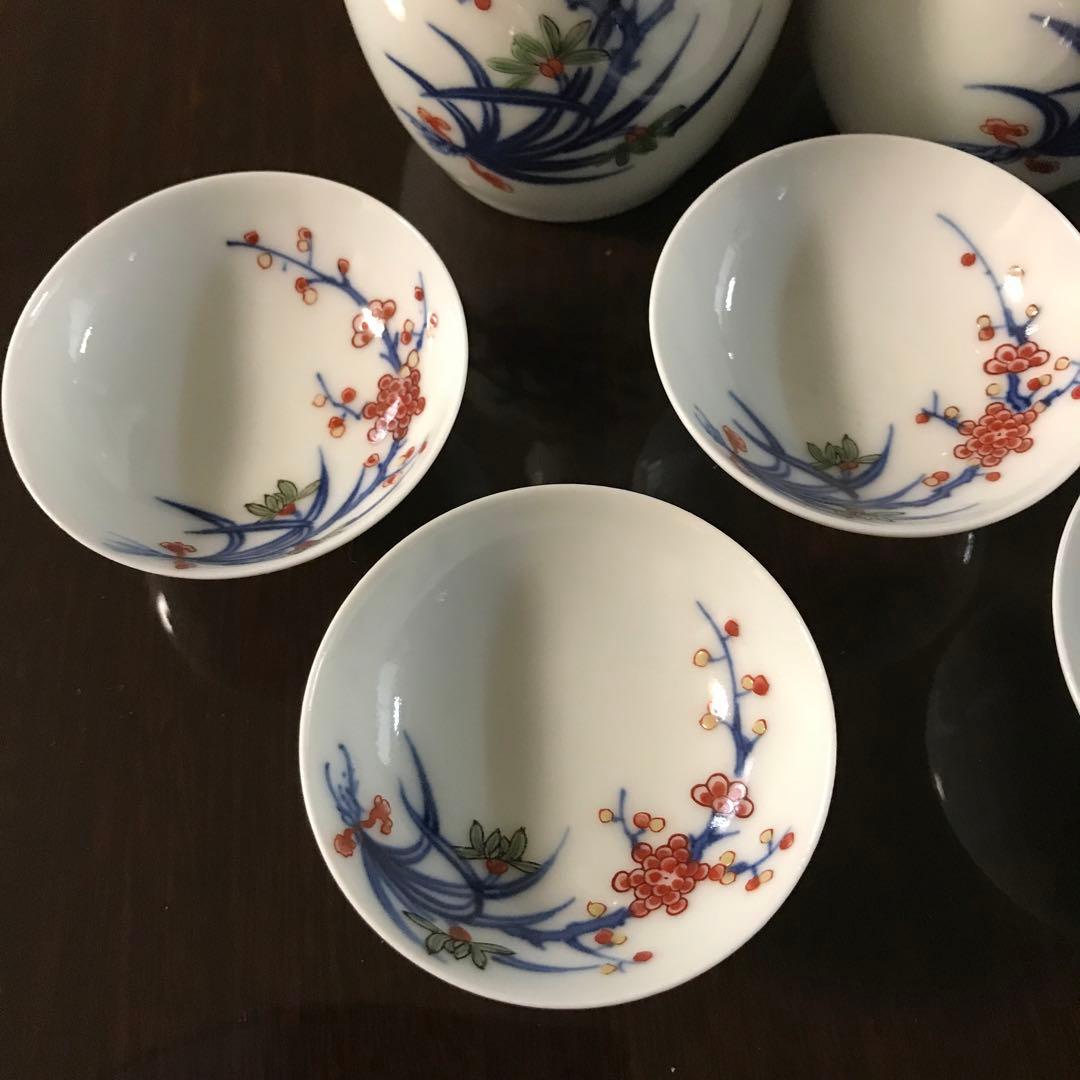 今泉今右衛門 酒器 一揃 徳利 盃 今右衛門窯 箱なし