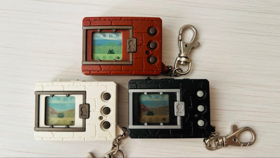 電池付き デジタルモンスター3個セット