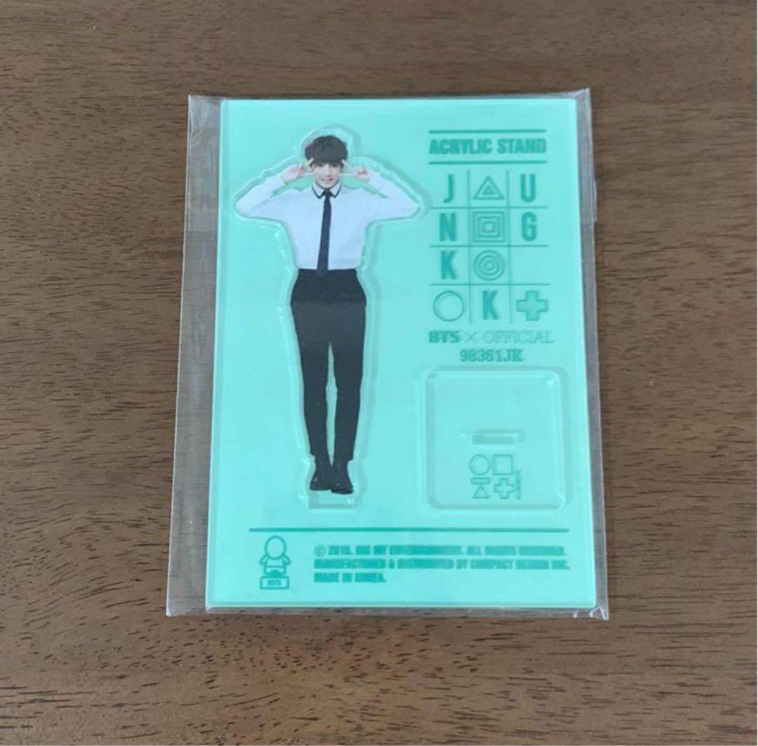 BTS ジョングク　グク　公式　アクリルスタンド　 6点セット