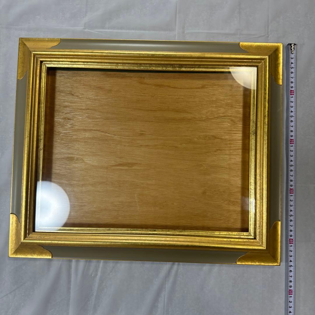 【値下げ済】世界堂 SEKAIDOアンティーク調 額縁 空額 ヴィンテージ 廃盤