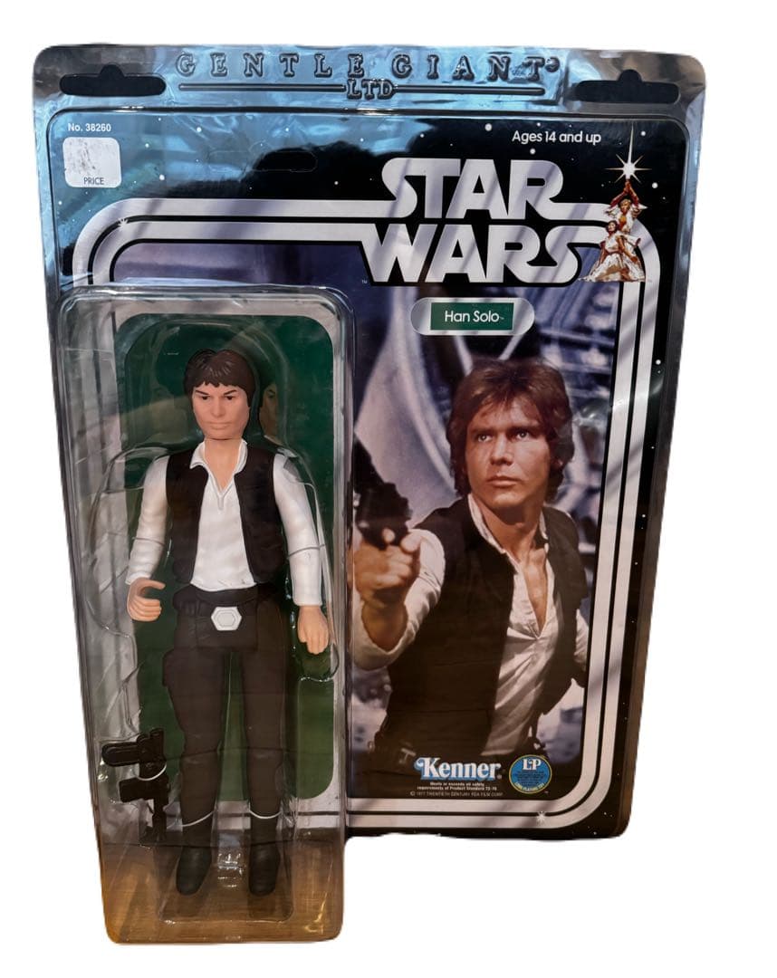 ジェントルジャイアント　ハン・ソロ　レトロケナー　12インチ　スターウォーズ