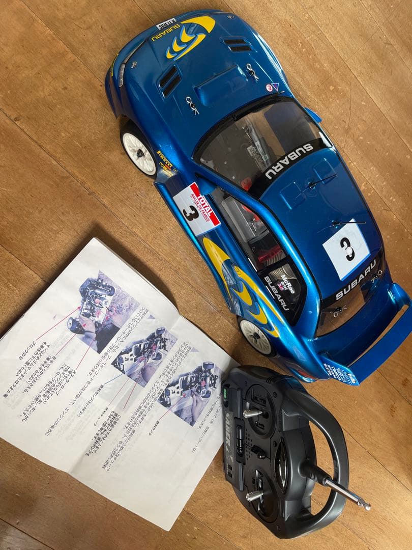 京商エンジンカー　完成品インプレッサ