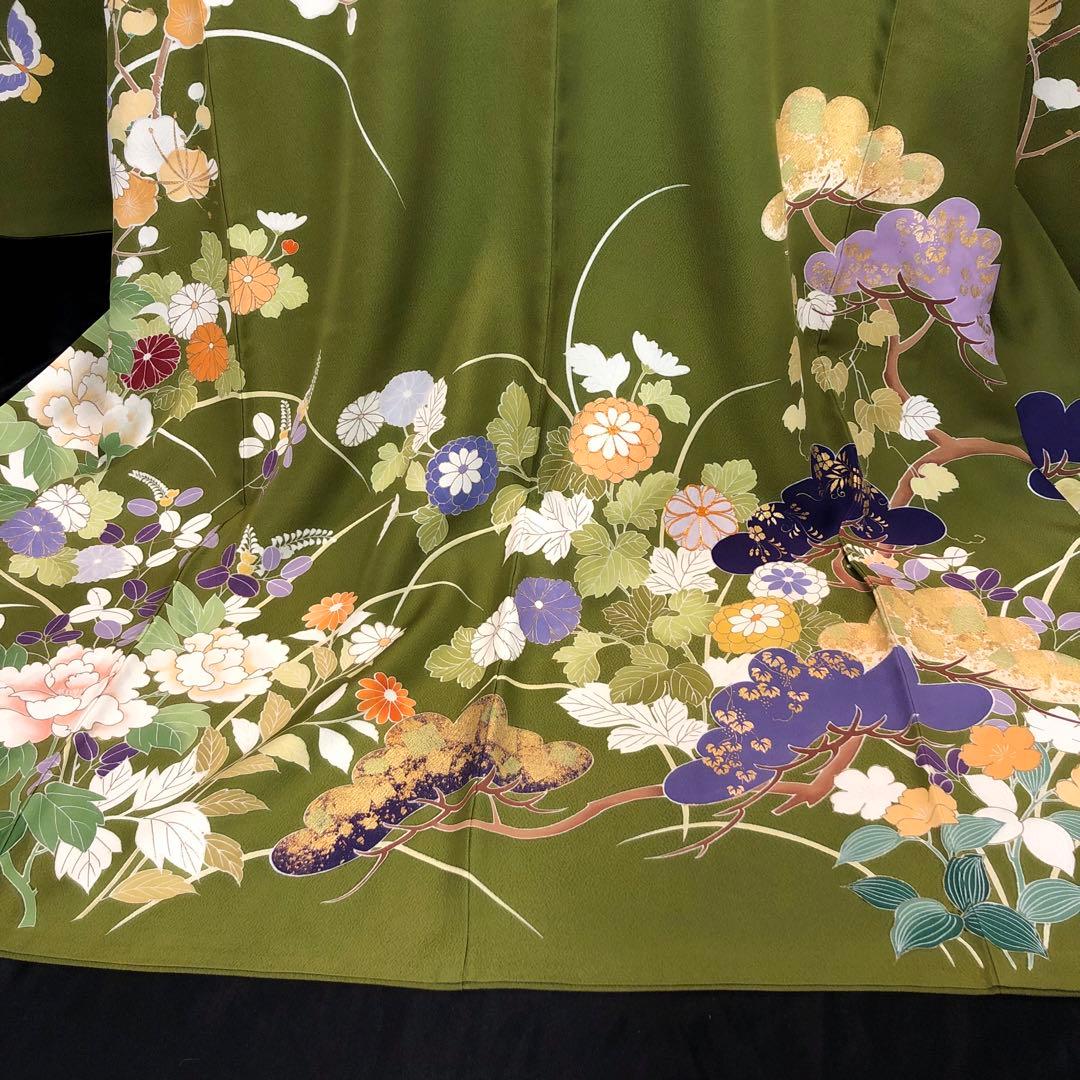 振袖フルセット■千總■落款入り■最高峰京友禅■名門河合美術織物■振袖一式