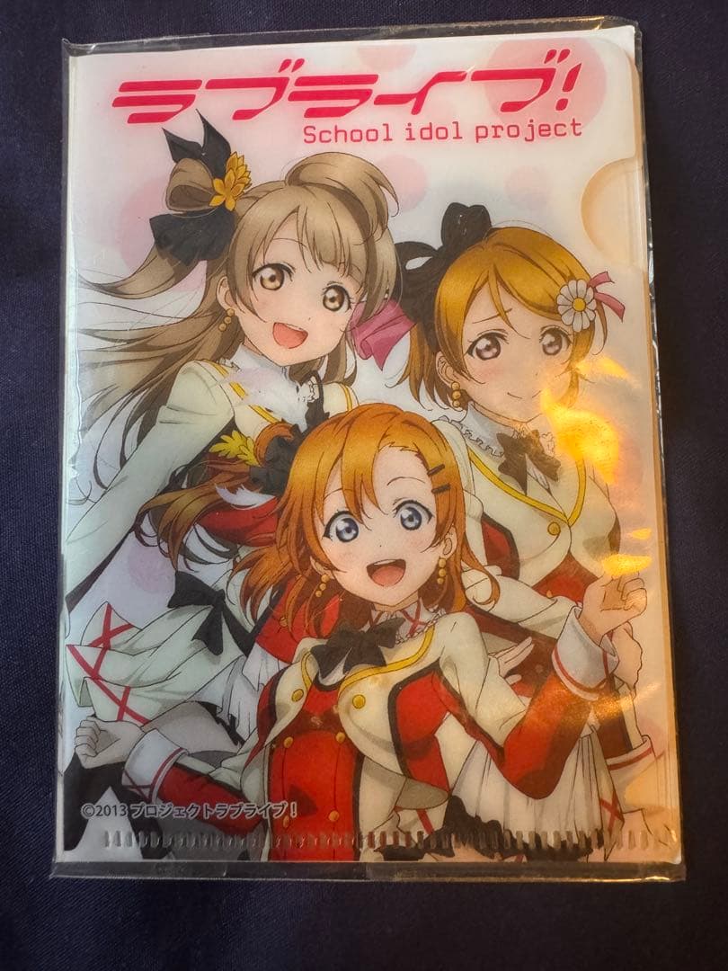 【超美品】ラブライブ！ μ's イオン限定ミニクリアファイル3枚セット