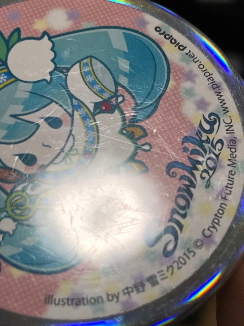 激レア 初音ミク 缶バッジ  MIKU 雪ミク 2015 缶バッジ