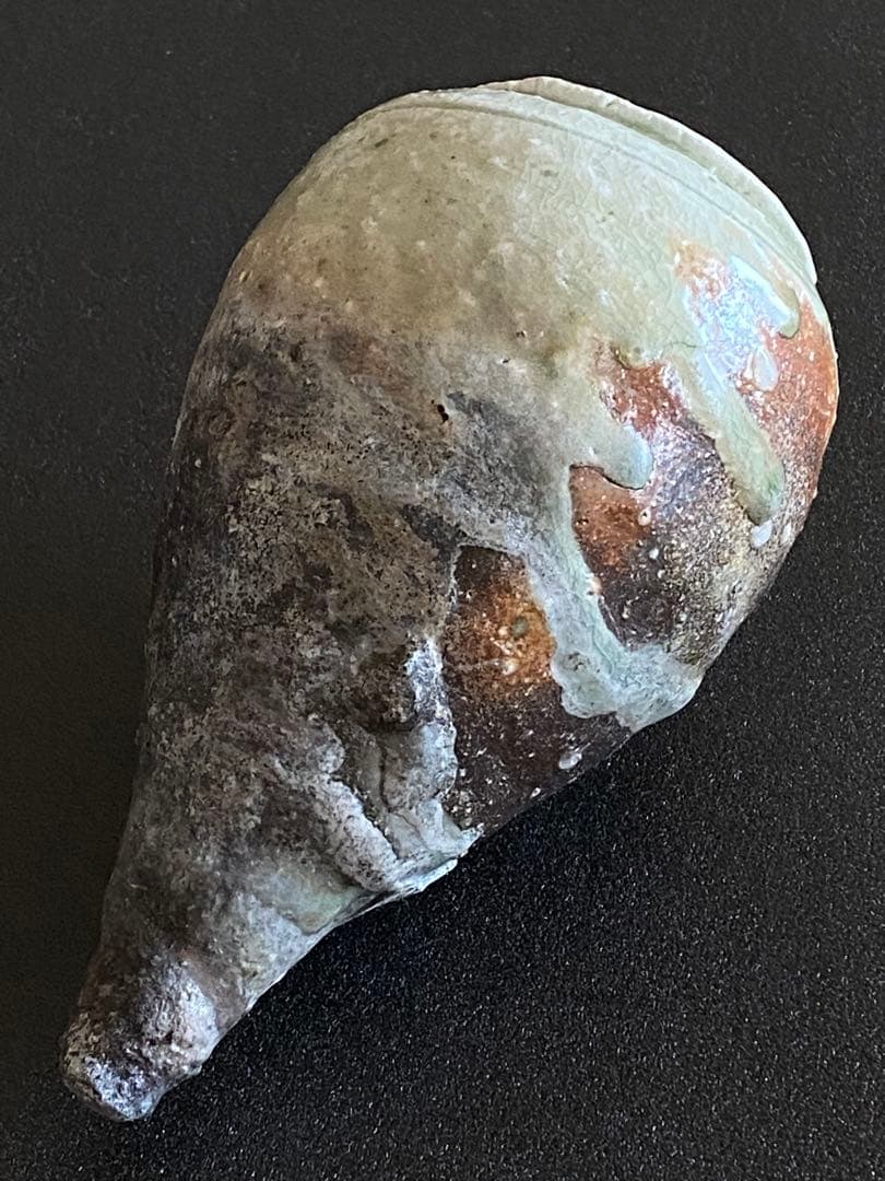 信楽焼　掛花入　井村侊生　　#3411