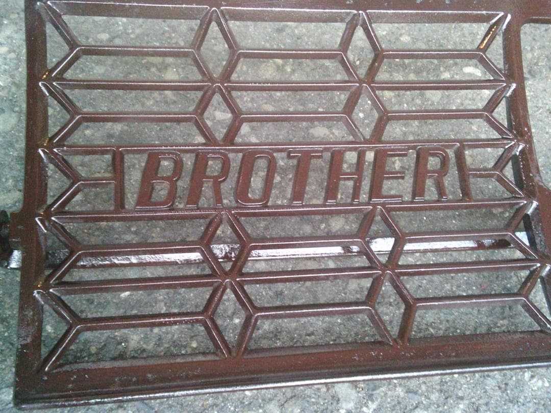 BROTHER ヴィンテージ テーブル脚 ダークブラウン