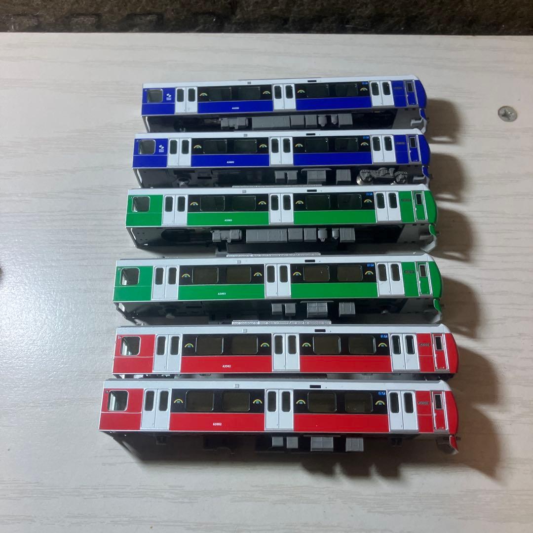 グリーンマックス　a3000形6両セット　ジャンク品