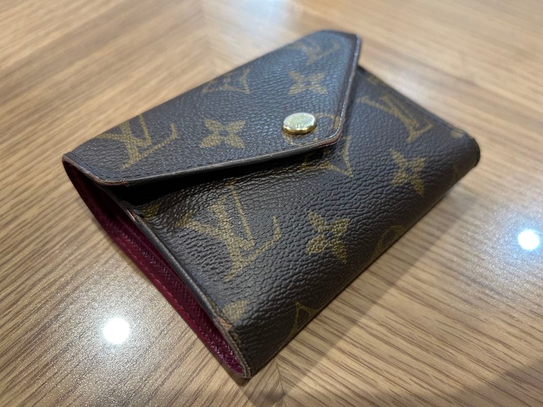 【sale】Louis Vuitton モノグラム ヴィクトリーヌ　三つ折り財布