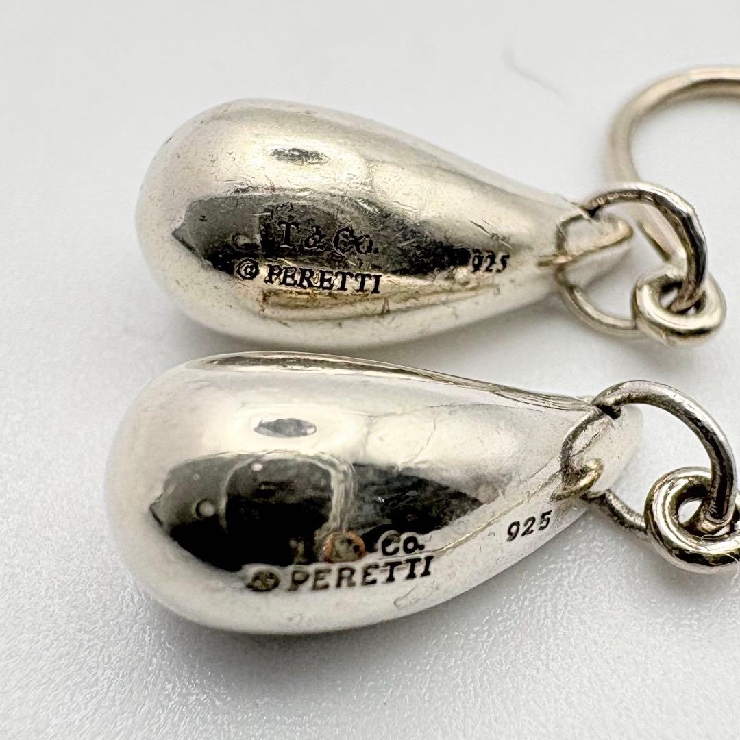 Tiffany&Co. ティファニー ティアドロップ ピアス フック 両耳