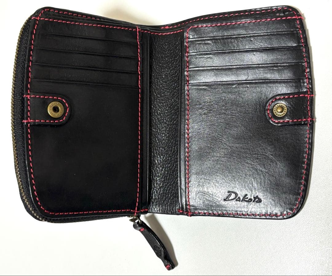 新品 正規品 ダコタ Dakota リリーヴォ 二つ折り財布 ダーク