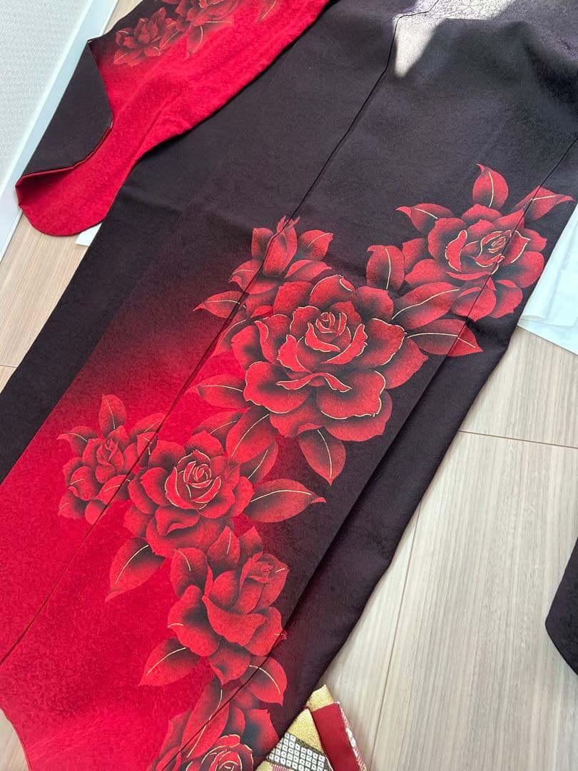 京都きもの友禅　振袖セット 168cm