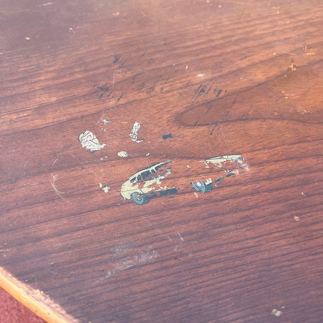 古家具アンティーク◾️木製無垢材 ちゃぶ台 円卓 ローテーブル 机