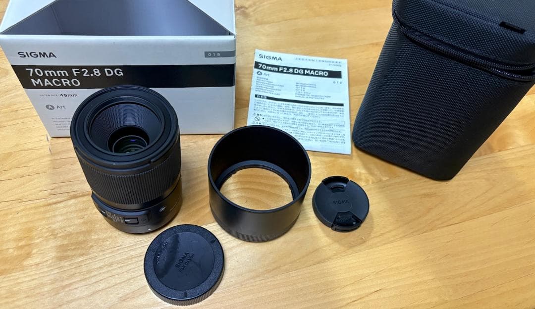 SIGMA 70mm F2.8 DG MACRO Art CanonEFマウント