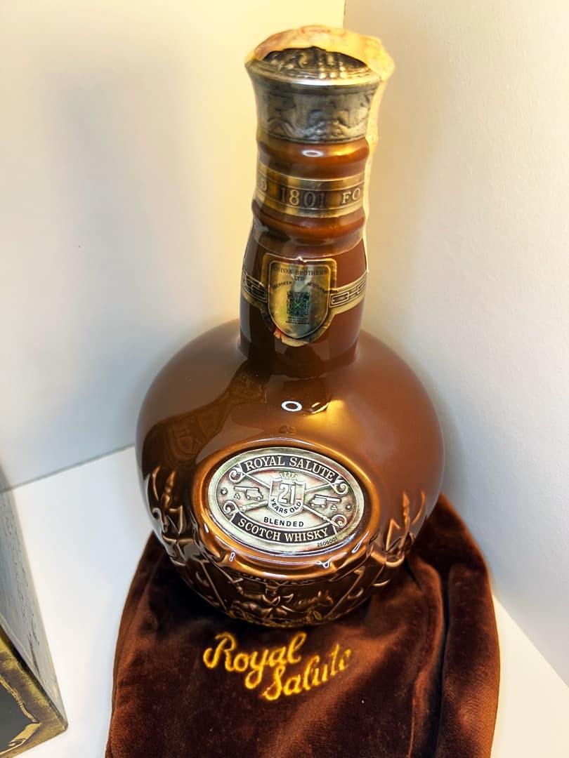 稀少！【新品・未開封】スコッチウイスキー ロイヤルサルート21年