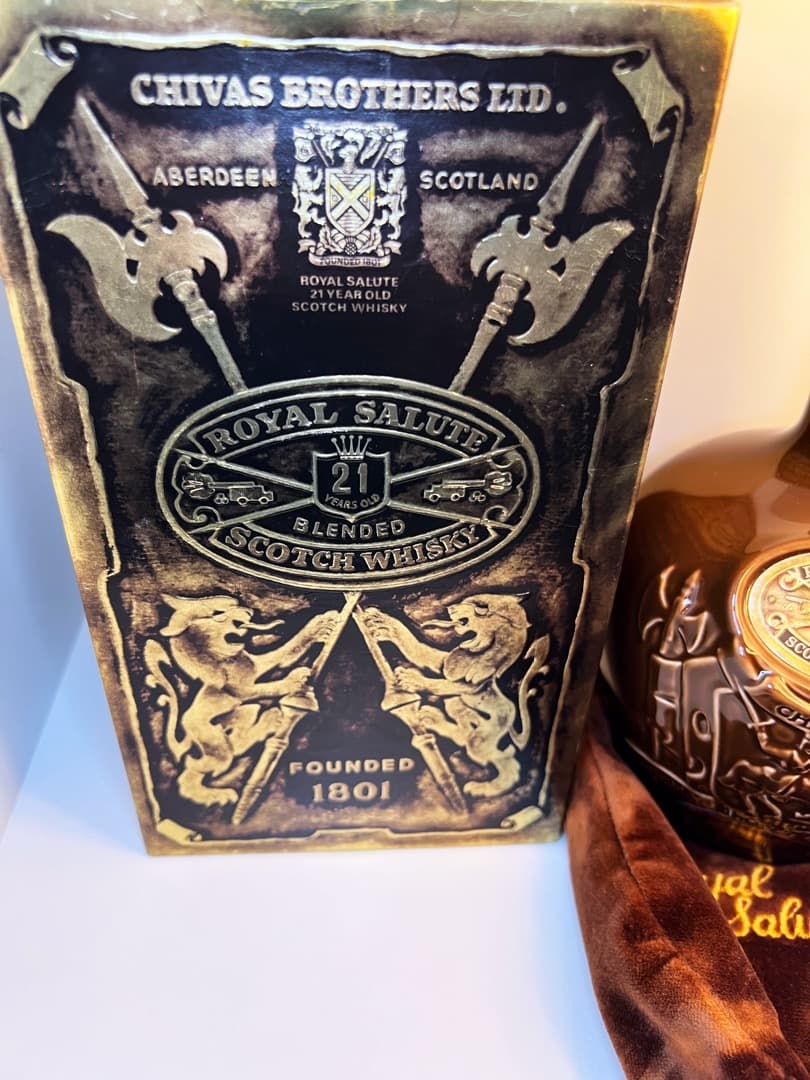 稀少！【新品・未開封】スコッチウイスキー ロイヤルサルート21年