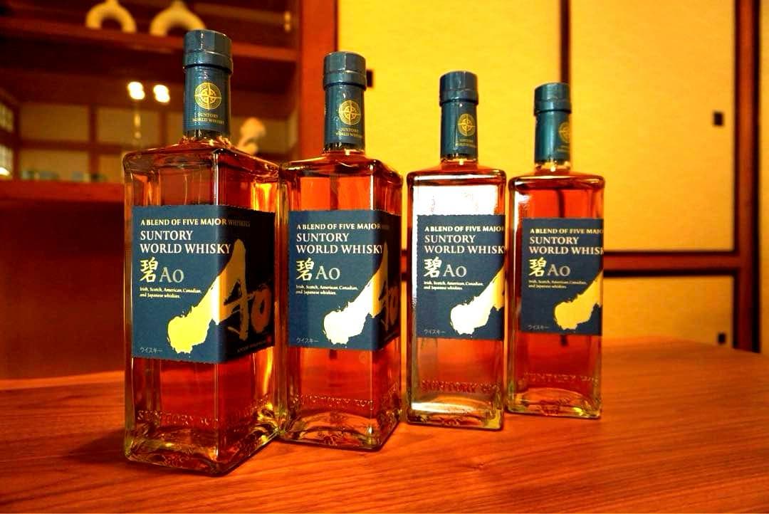 SUNTORY 世界のウイスキー 碧 AO 750ml✖️4本