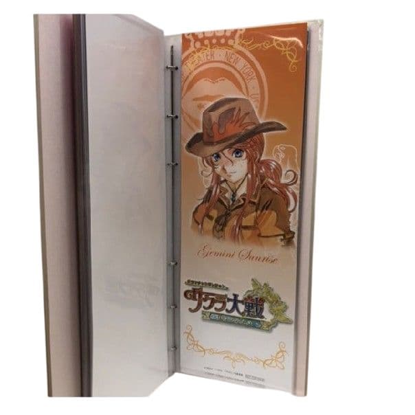 【値下中】激レア非売 サクラ大戦 オールスターコレクションポスター バインダー付