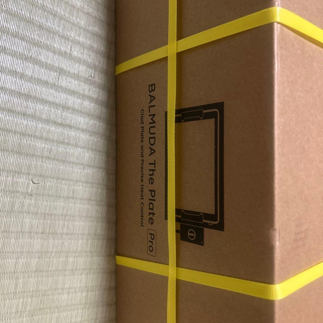 未開封品　BALMUDA The Plate Pro Black k10A-Bk