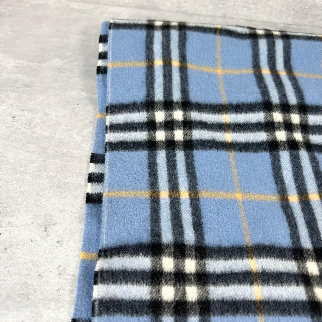 美品　BURBERRY LONDON カシミヤ100% ノバチェック マフラー