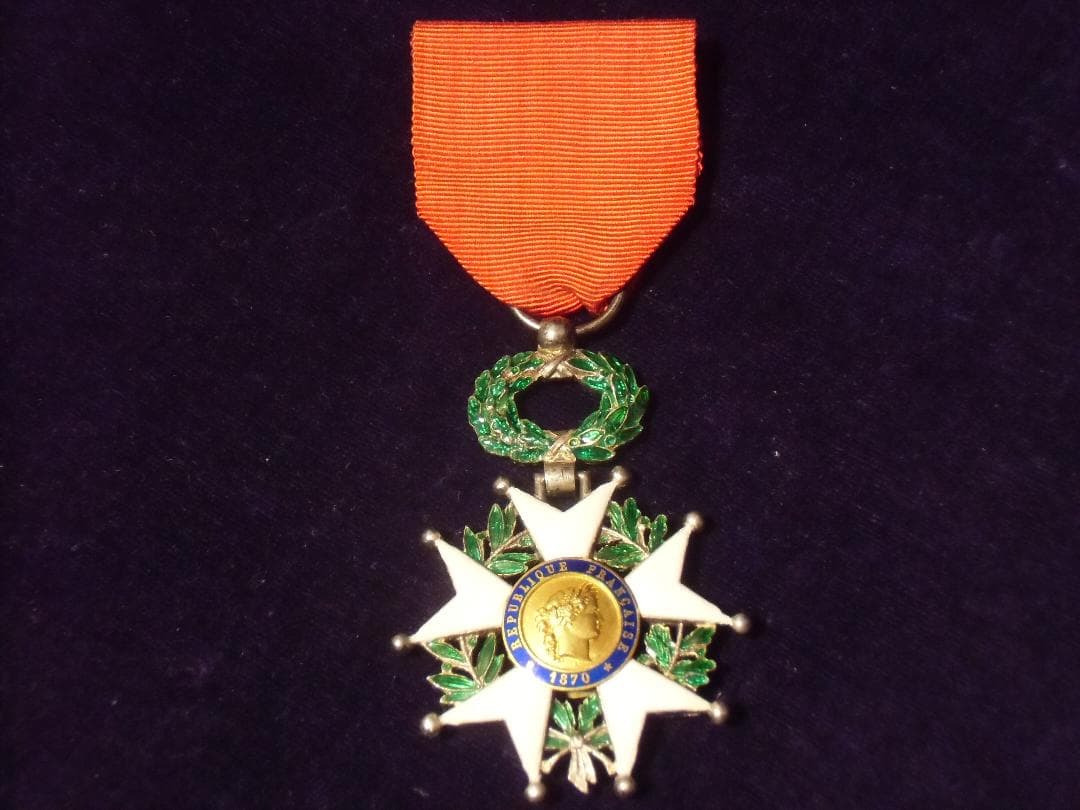 Ｆフランス軍＊ レジオンドヌール勲章＊シュバリエ/騎士級＊官給品（実物）