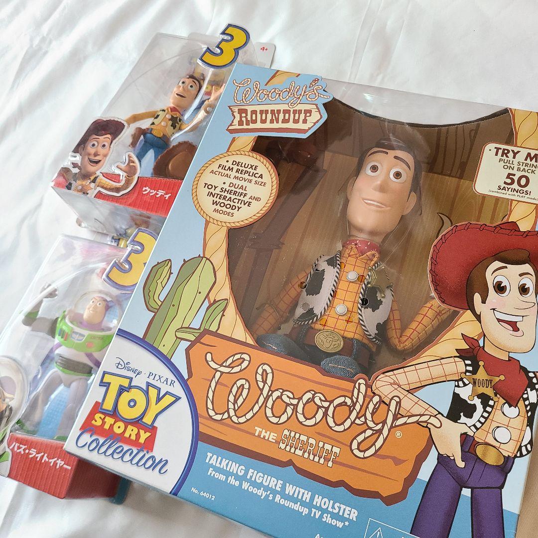 トイストーリー ウッディー 等身大トーキングフィギュア ディズニー 英語版 限定